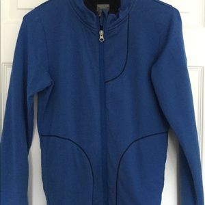 Icebreaker merino wool athletic jacket, size youth 11-12 years